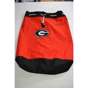 Collegiate Delight Canvas Duffle BAG Travel University Georgia DAWGS Bulldogs